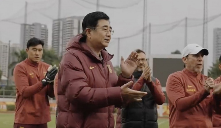  U20亞洲杯開賽在即，足協(xié)主席宋凱探班U20國青隊