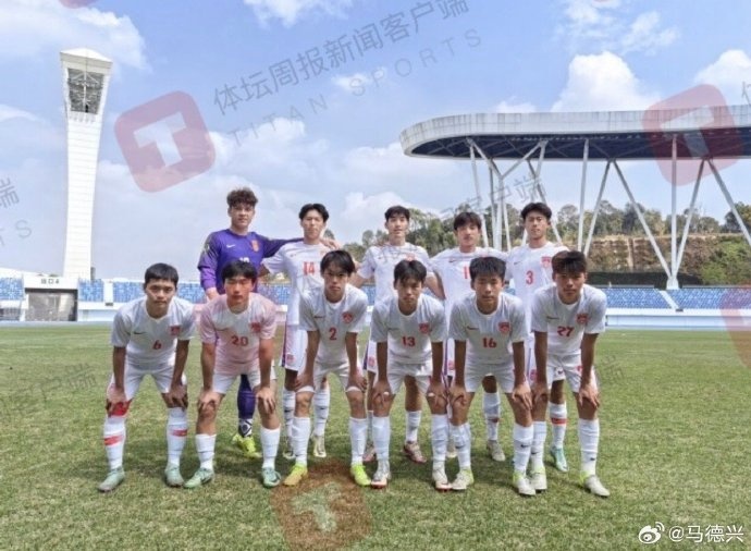  鄧捷夫、賈偉偉各入一球，U17國(guó)少0-2不敵07年齡段精英訓(xùn)練營(yíng)