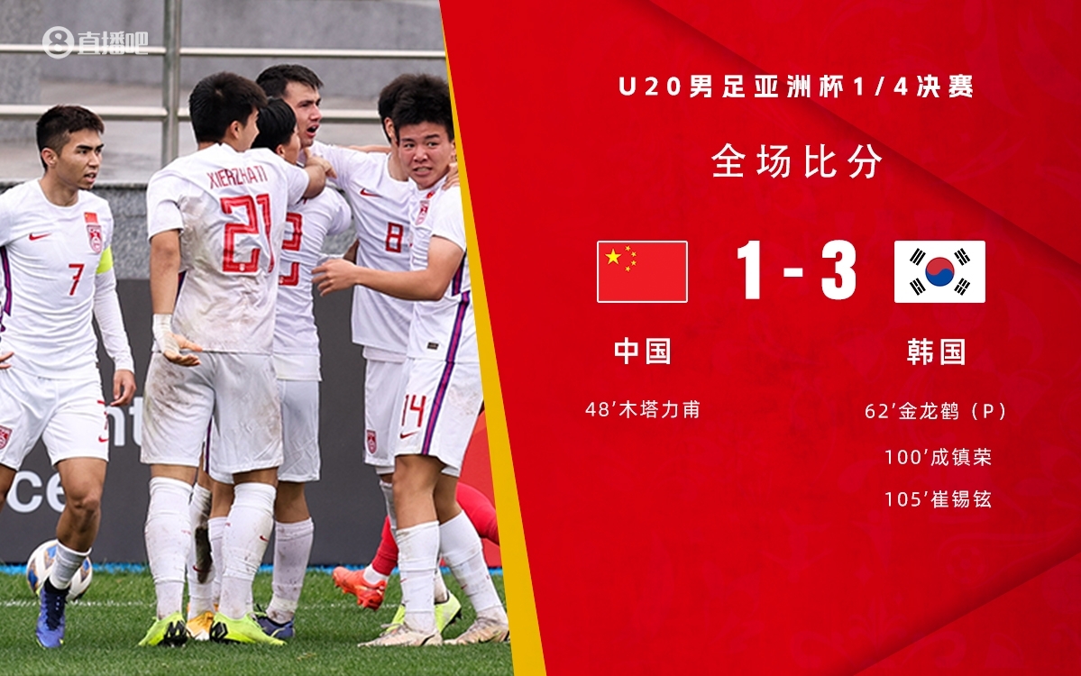  復(fù)仇！U22國(guó)足絕殺復(fù)仇韓國(guó)，2年前U20亞洲杯加時(shí)憾負(fù)無(wú)緣世青賽