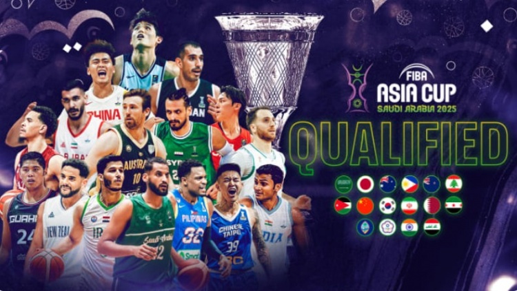  8月在沙特舉辦！FIBA官網(wǎng)：男籃亞洲杯抽簽儀式將在下月8號舉行