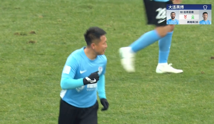  隊長來了！38歲閻相闖替補登場，上演賽季&重返中超首秀！