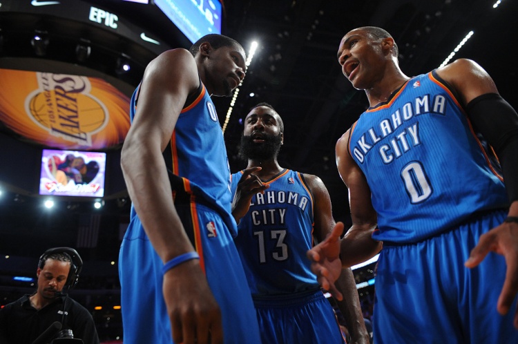  雷霆三少得分全部進入歷史前20！他們是NBA歷史最大的如果嗎？