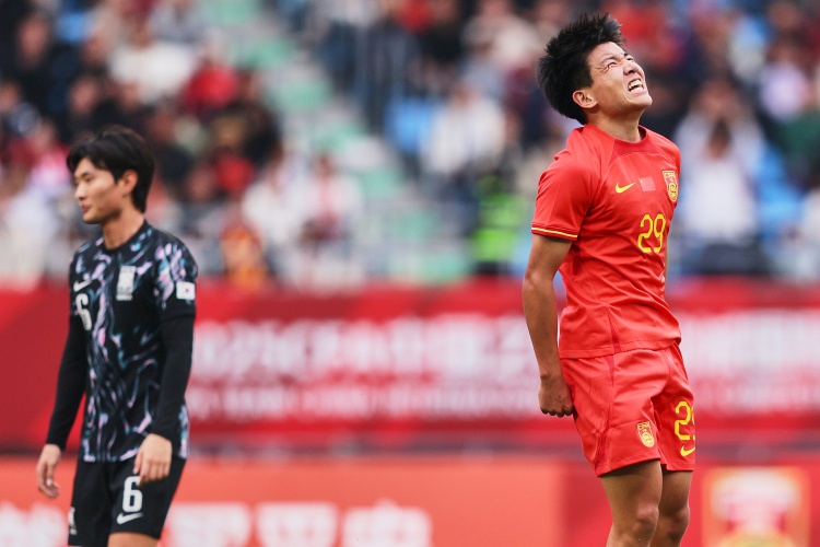  U22鹽城邀請賽韓國隊表現(xiàn)不佳，前兩輪1平1負未嘗勝績